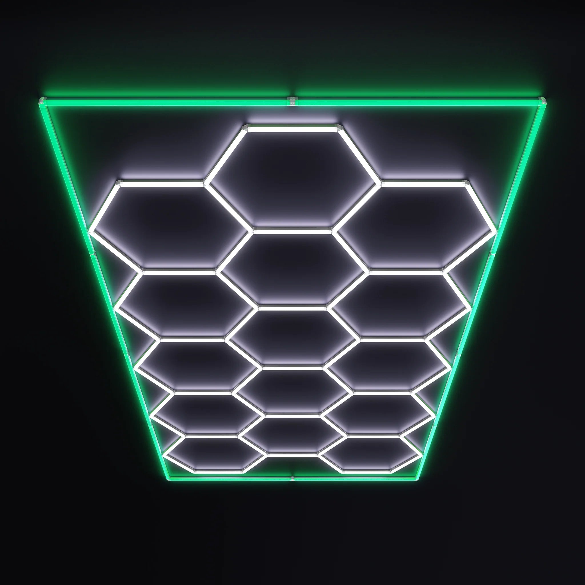 Hexagon LED ceiling light