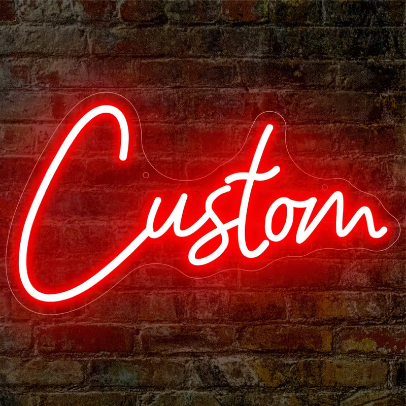 Customizable Neon LED Bord