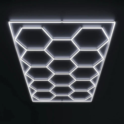 Hexagon LED ceiling light