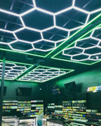 Hexagon LED ceiling light