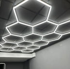 Hexagon LED ceiling light