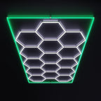 Hexagon LED ceiling light
