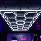 Hexagon LED ceiling light