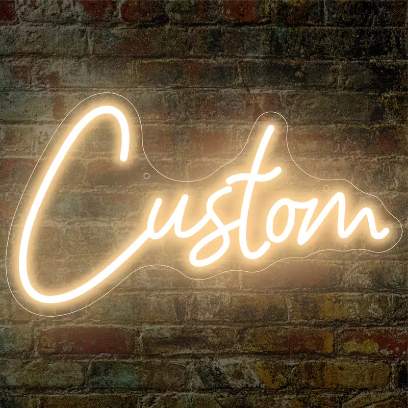 Customizable Neon LED Bord