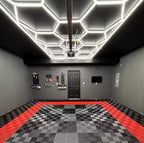 Hexagon LED ceiling light
