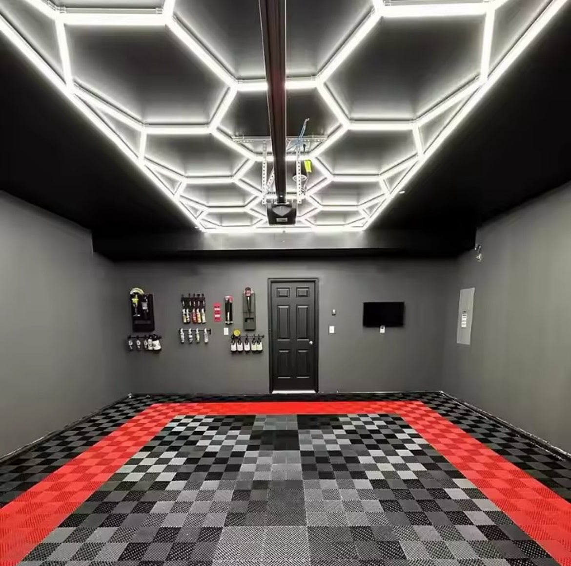Hexagon LED plafondverlichting
