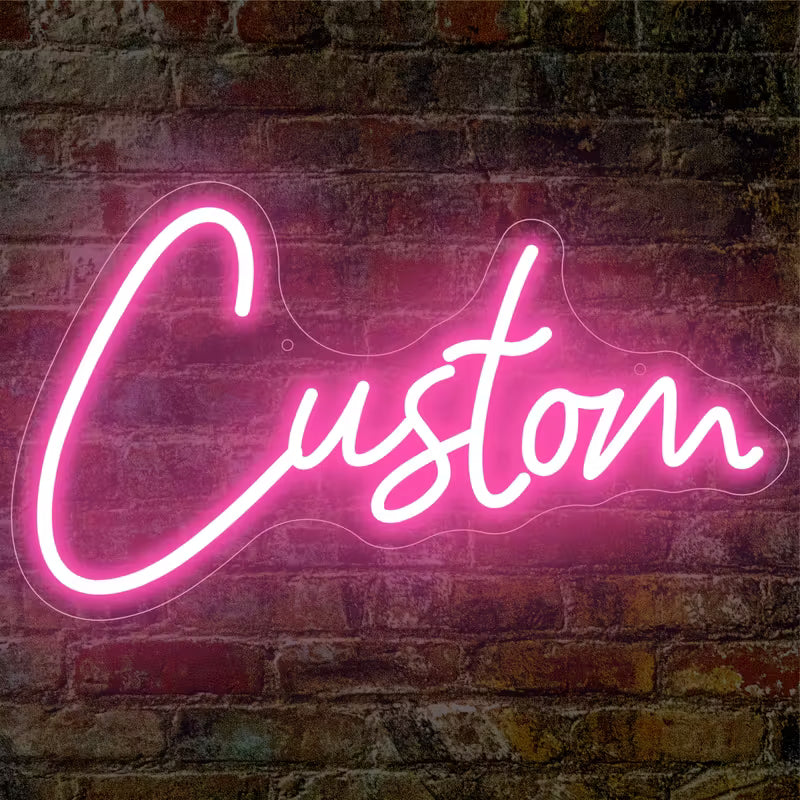 Customizable Neon LED Bord