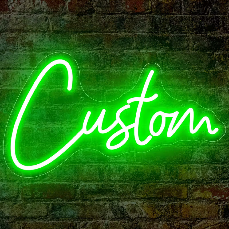 Customizable Neon LED Bord