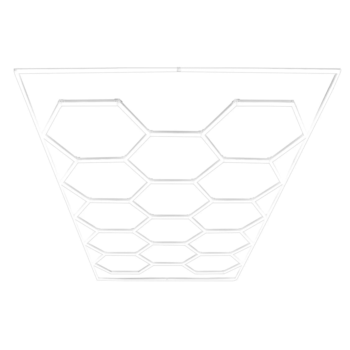2x Hexagon LED sets + 120 zwarte & 120 grijze kliktegels (38,4 m²)