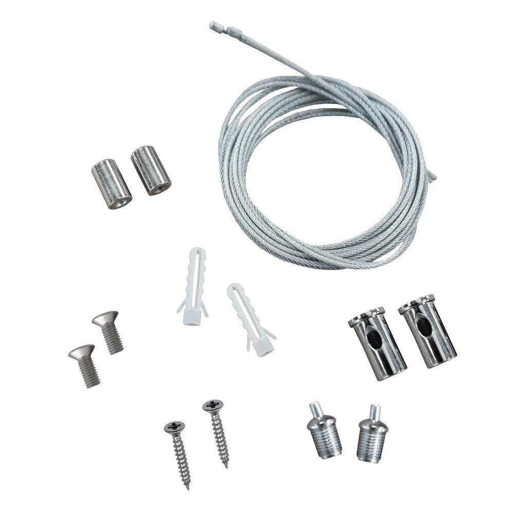 2x Hexagon LED sets + 120 zwarte & 120 grijze kliktegels (38,4 m²)