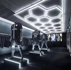 Hexagon LED ceiling light