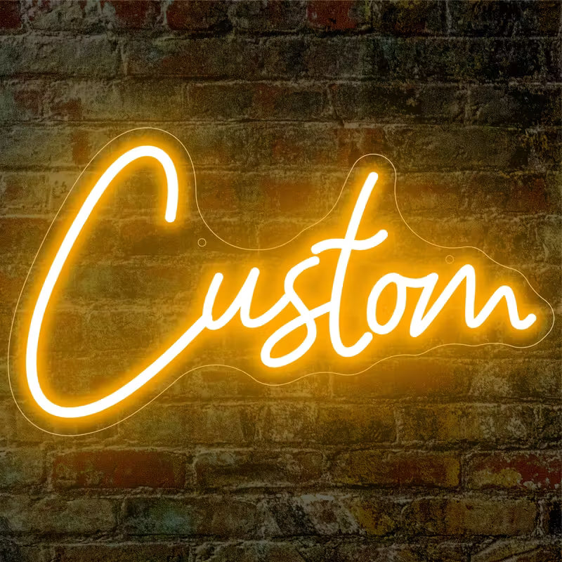 Customizable Neon LED Bord
