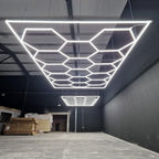 Hexagon LED ceiling light