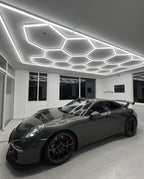 Hexagon LED ceiling light