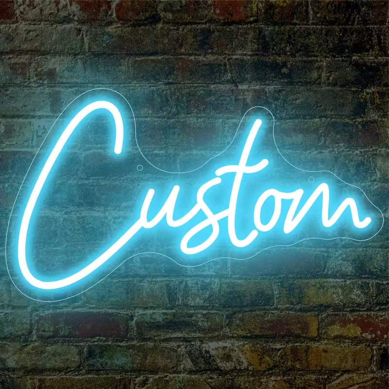 Customizable Neon LED Bord