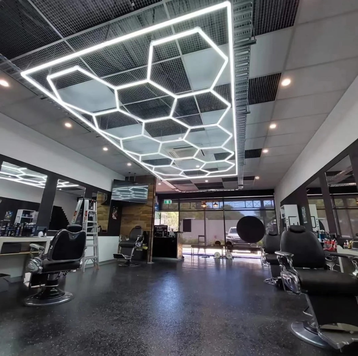 Hexagon LED plafondverlichting