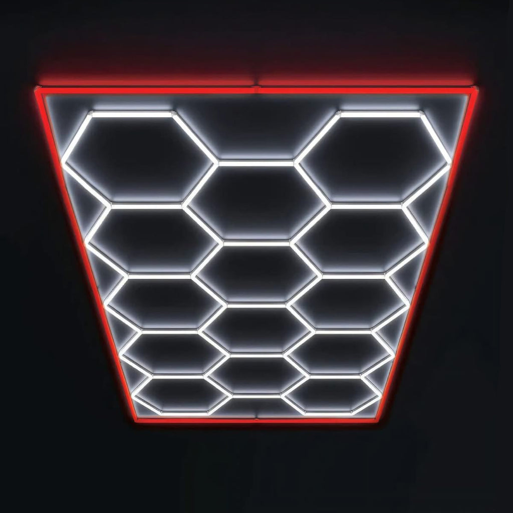 Hexagon LED ceiling light