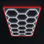 Hexagon LED ceiling light