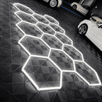 Hexagon LED ceiling light