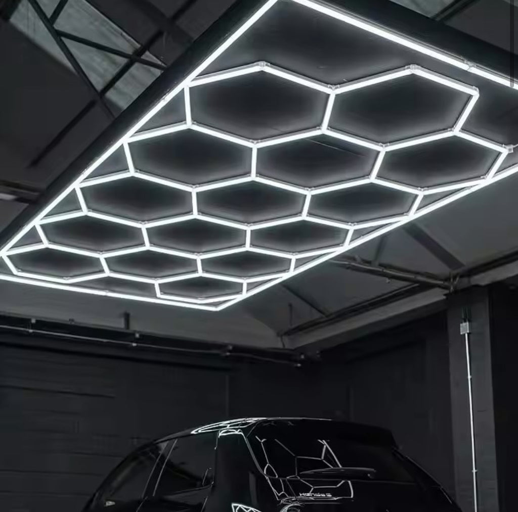 Hexagon LED ceiling light