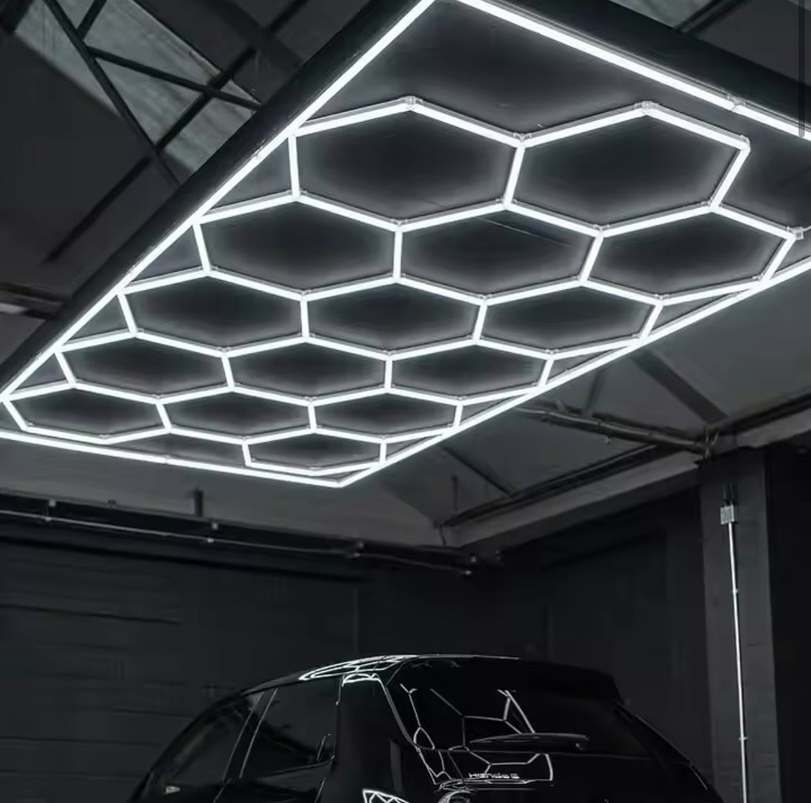 Hexagon LED plafondverlichting