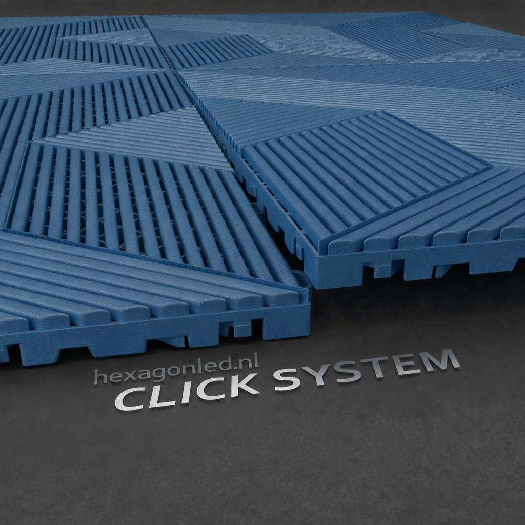 Kliktegel 3D Ocean Blauw