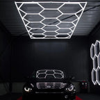 Hexagon LED ceiling light