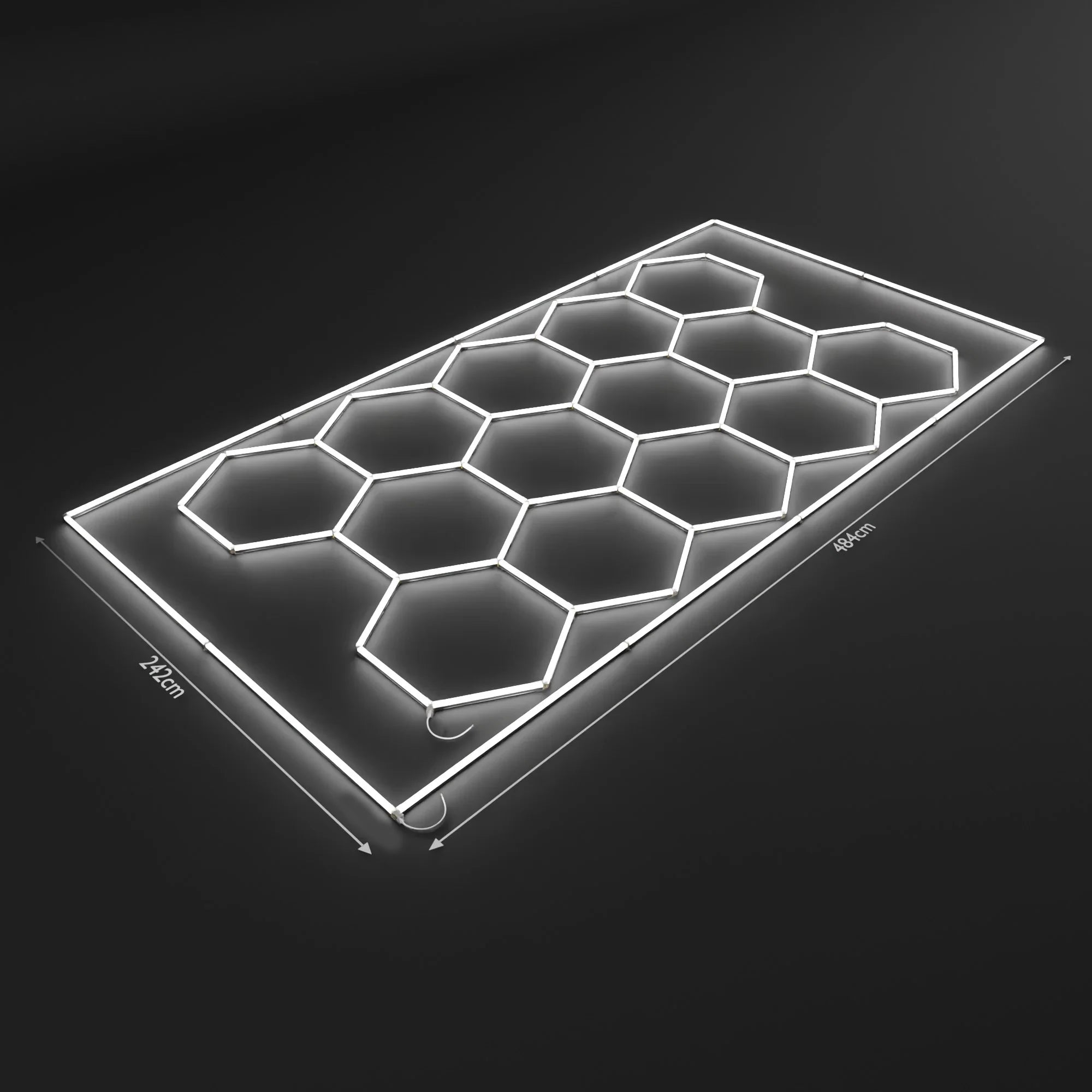 Hexagon LED plafondverlichting