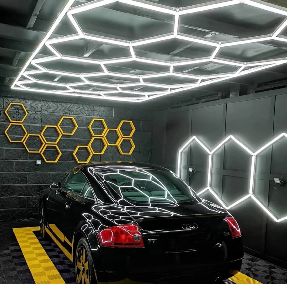 Hexagon LED plafondverlichting