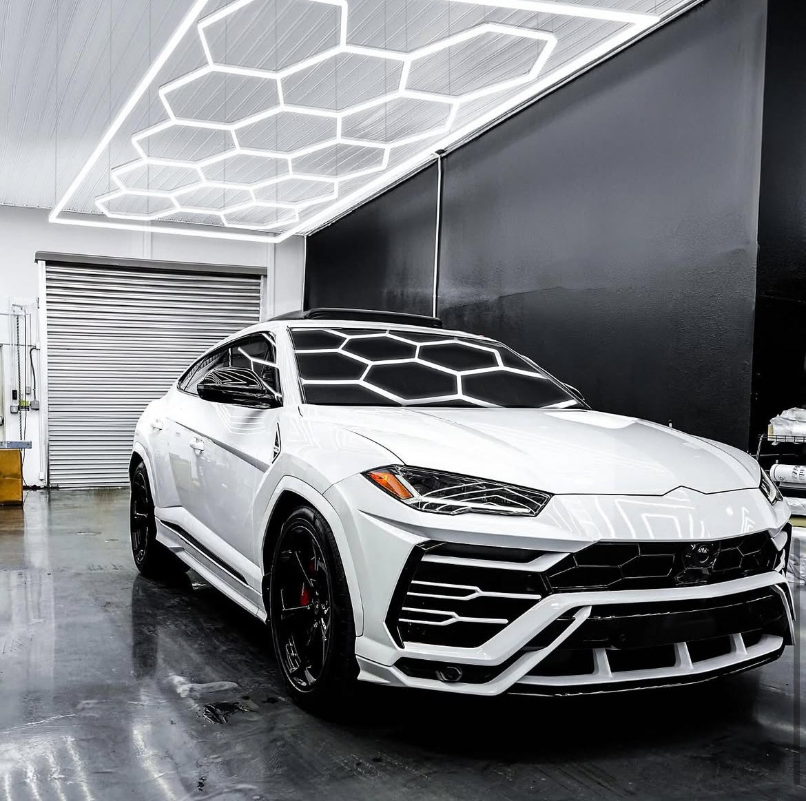 Hexagon LED plafondverlichting