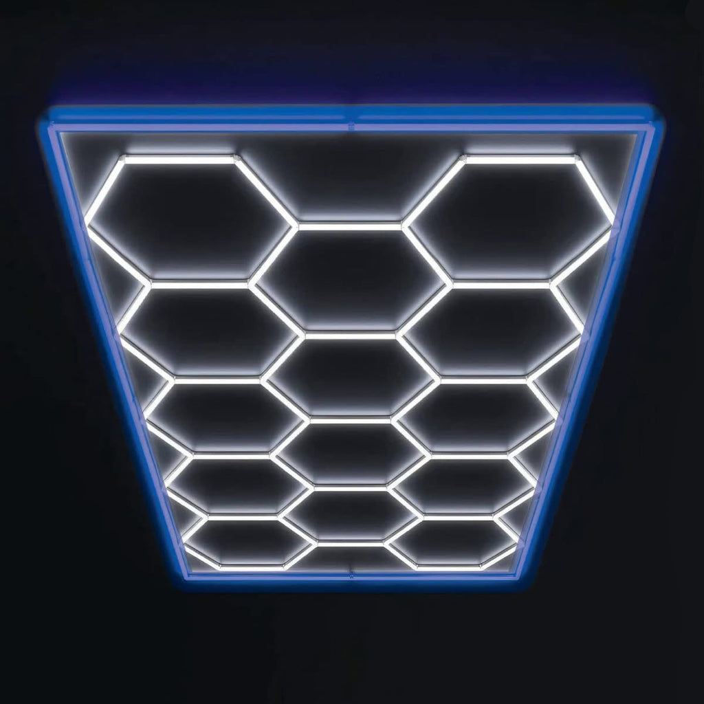 Hexagon LED ceiling light