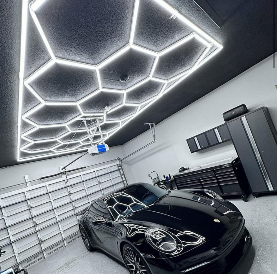 Hexagon LED plafondverlichting