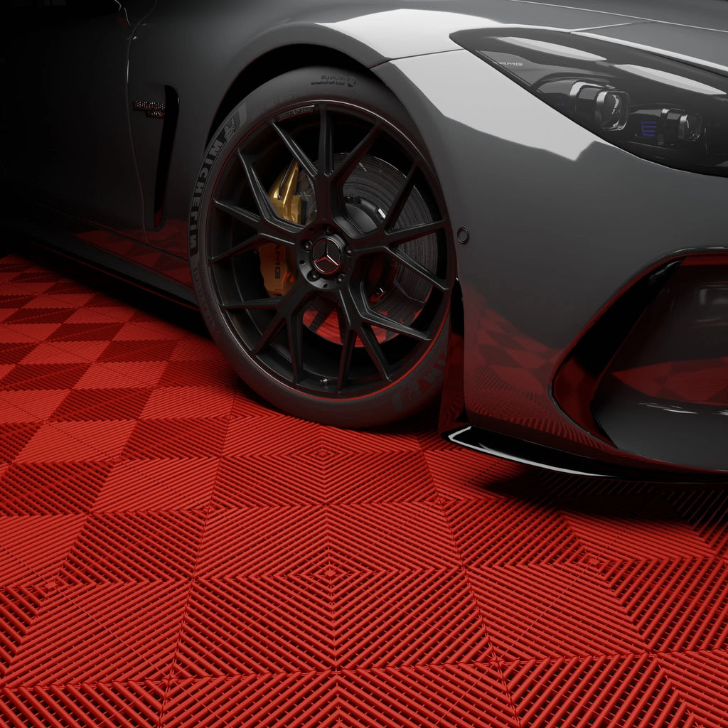 Open Click Tile Red
