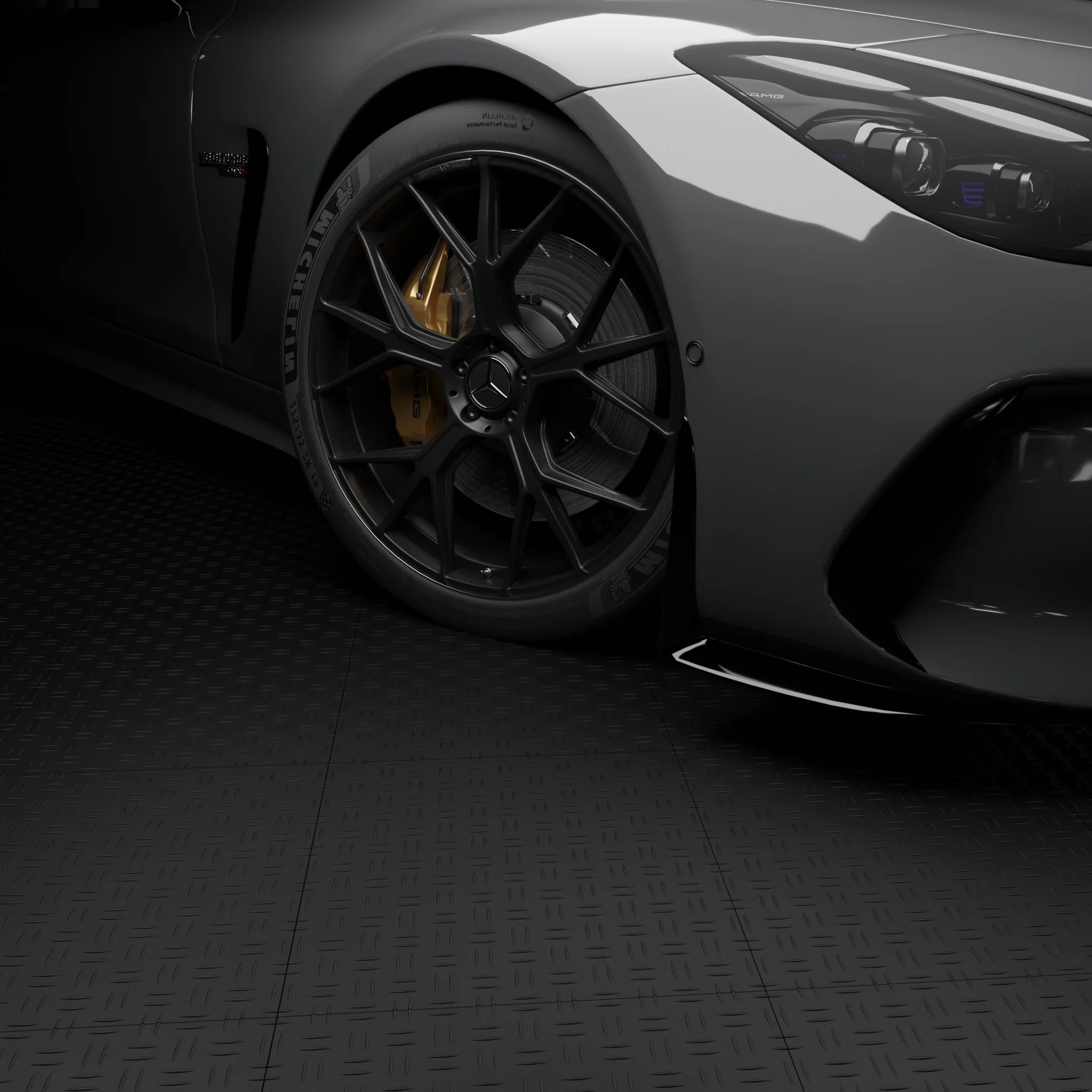 Kliktegel dicht Zwart – Set van 50