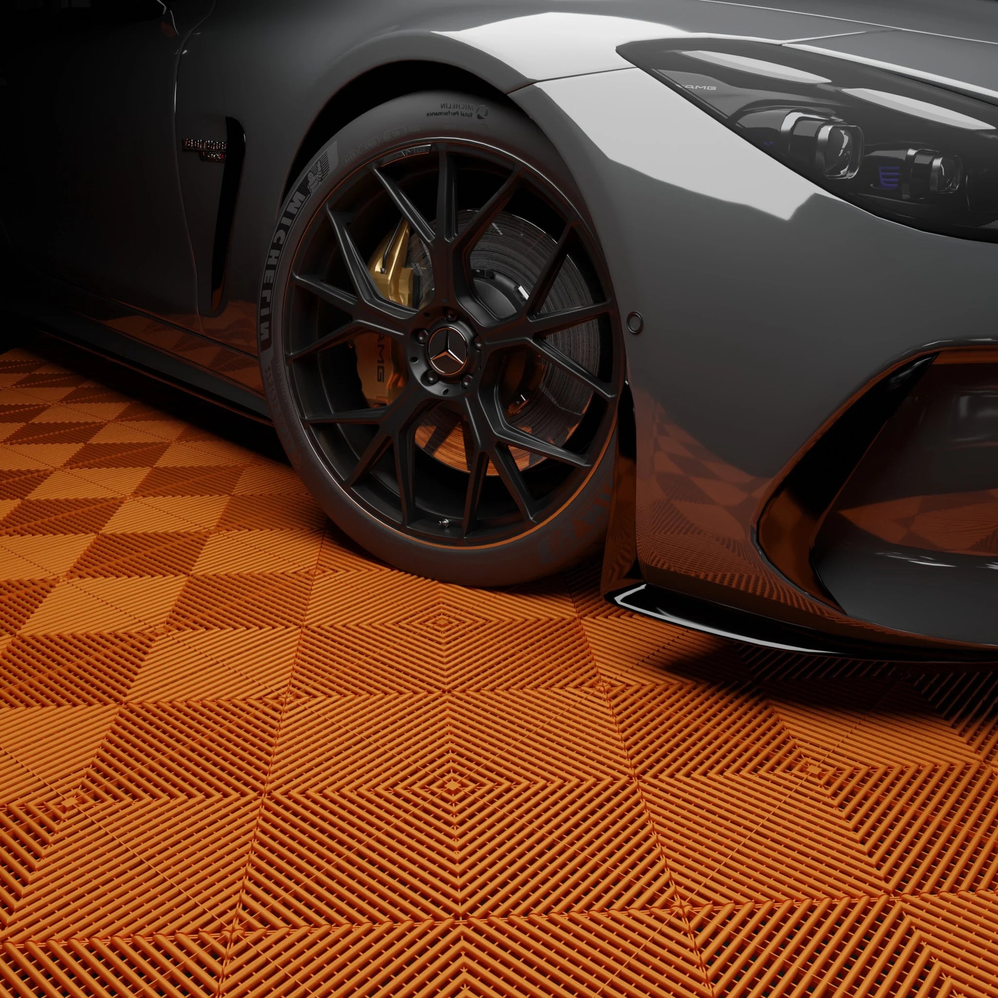 Kliktegel open Oranje