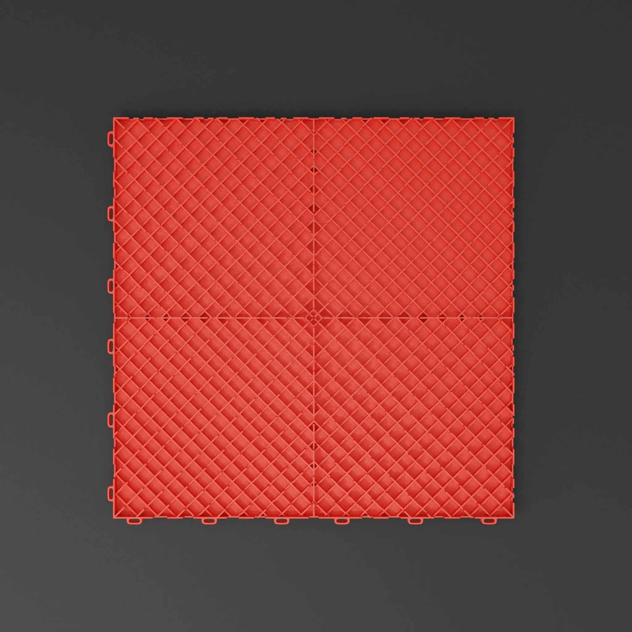 Kliktegel dicht Rood – Set van 50