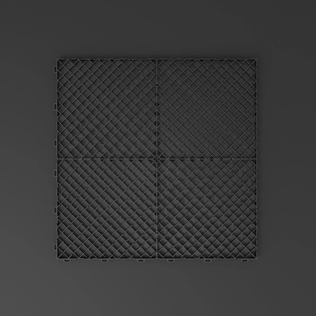 Click Tile Closed Black - Set of 50