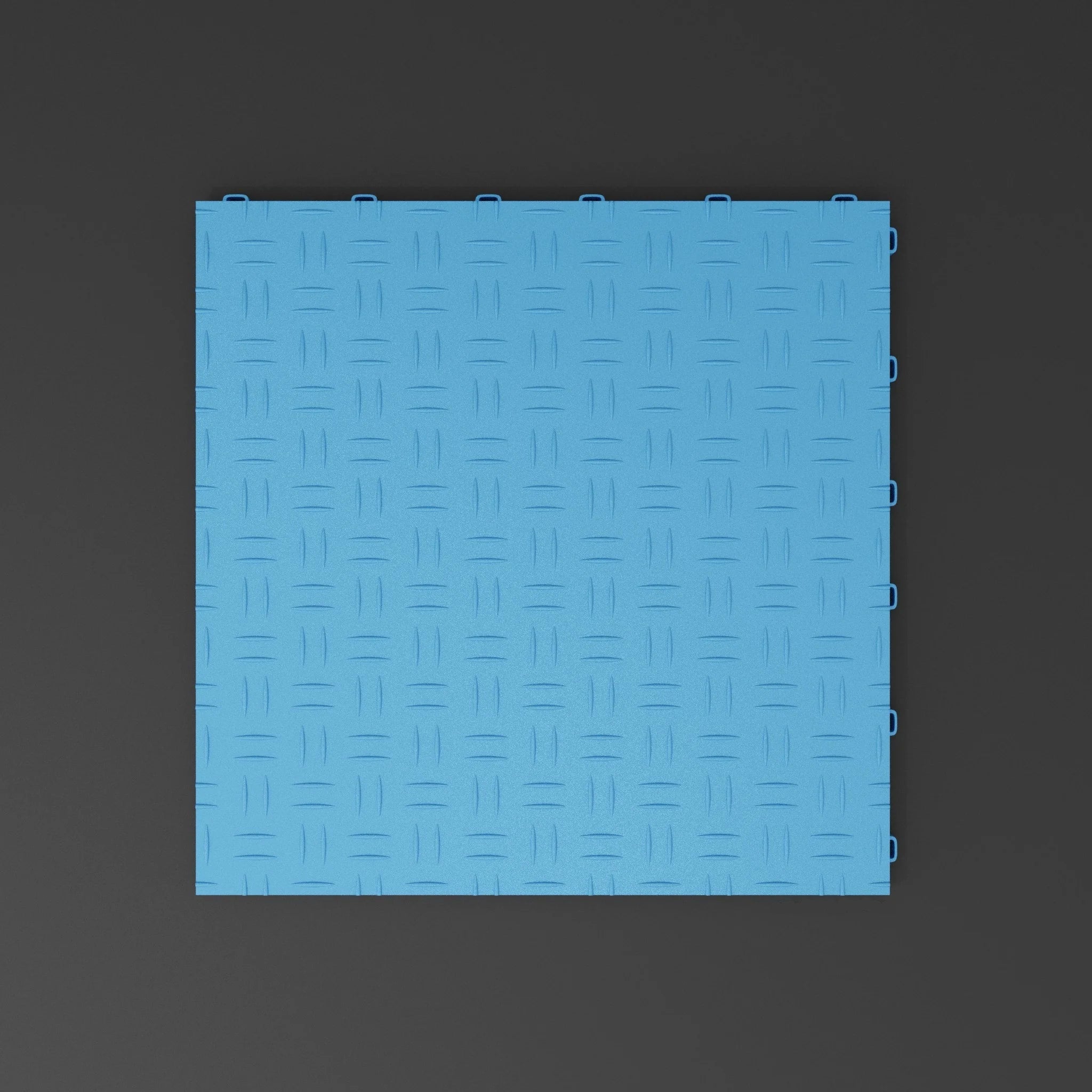 Kliktegel dicht Blauw – Set van 50