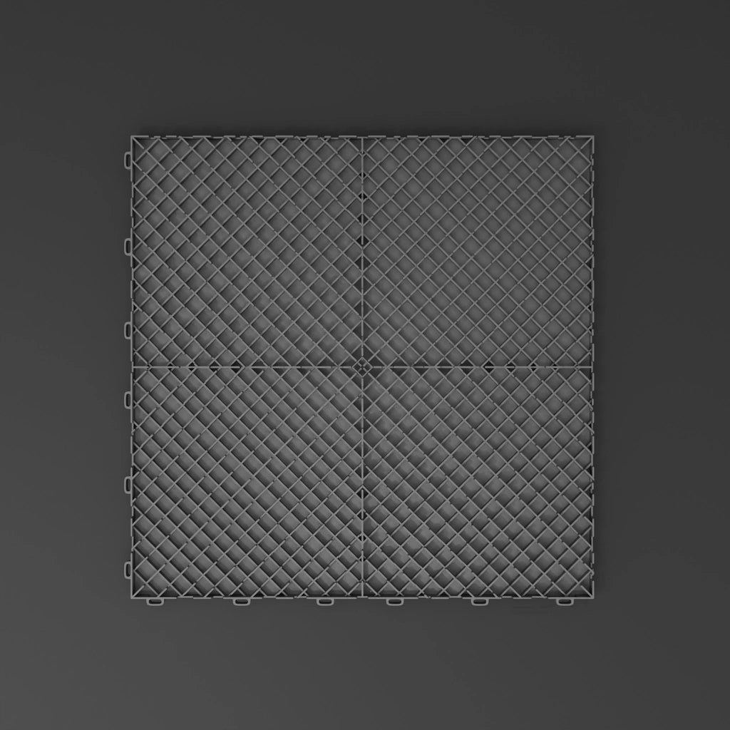 Click Tile Closed Anthracite – Set of 50