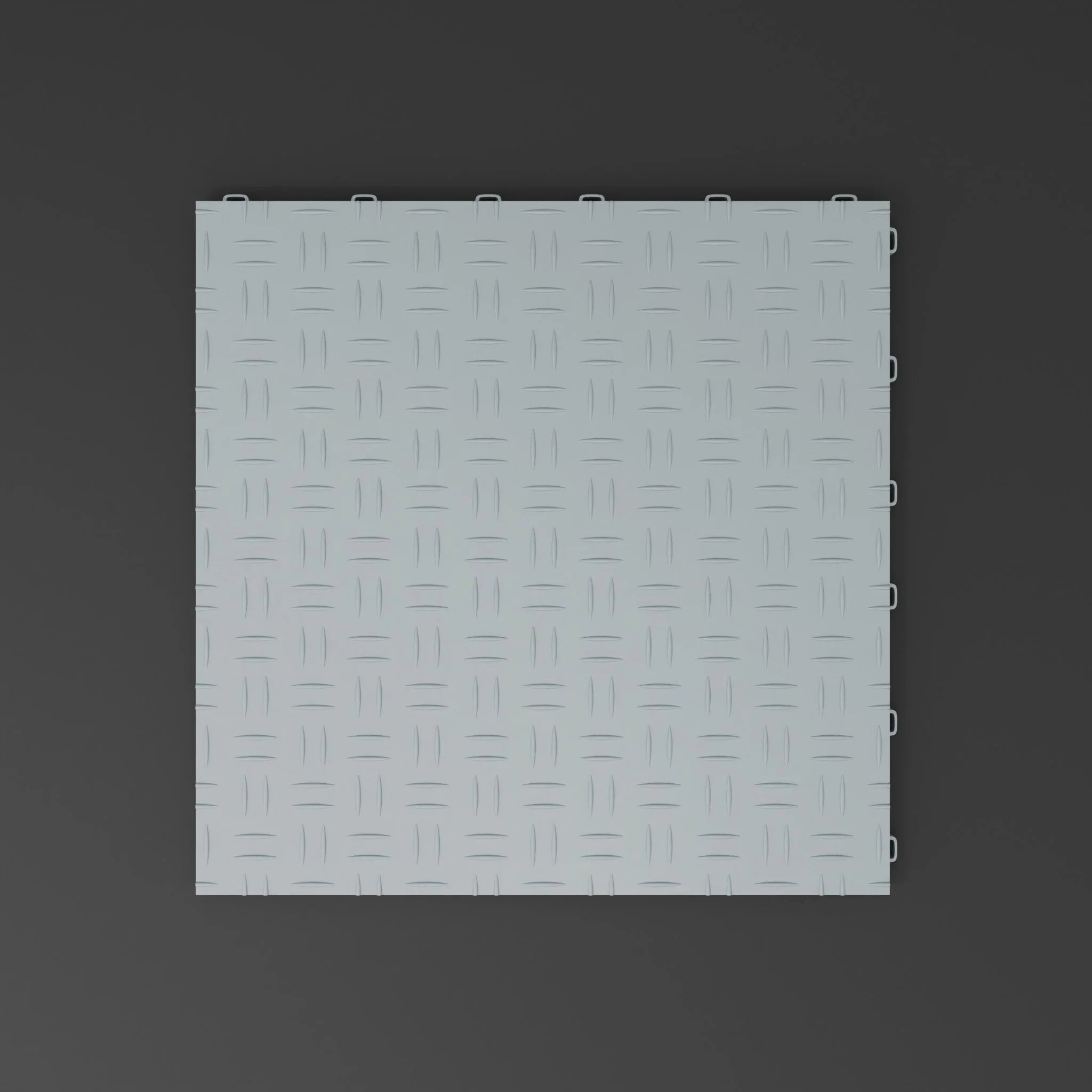 Kliktegel dicht Grijs – Set van 50