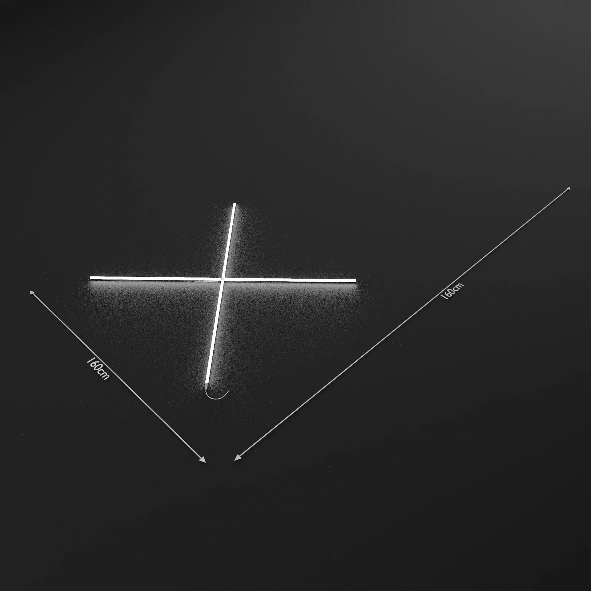 X LED wandverlichting (Wit)