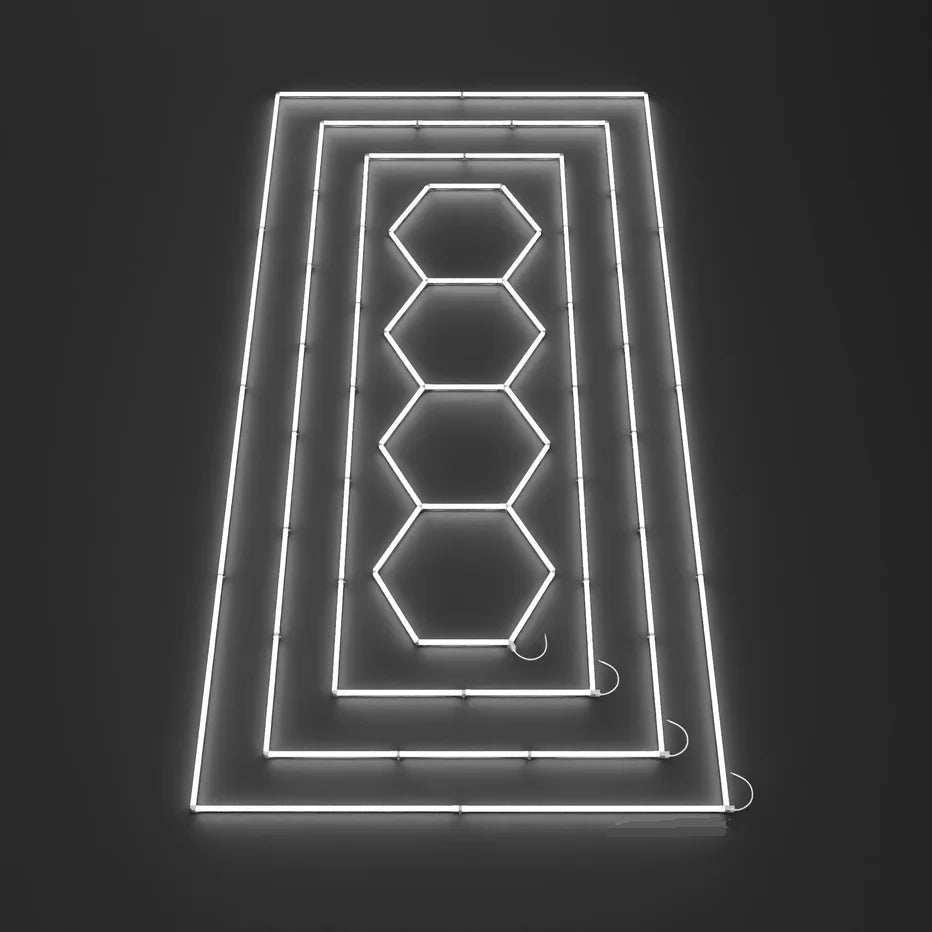 HexaCore LED plafondverlichting (Wit)