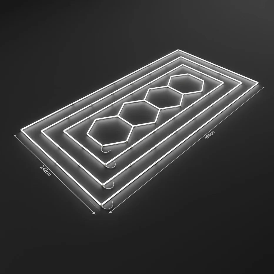 HexaCore LED plafondverlichting (Wit)