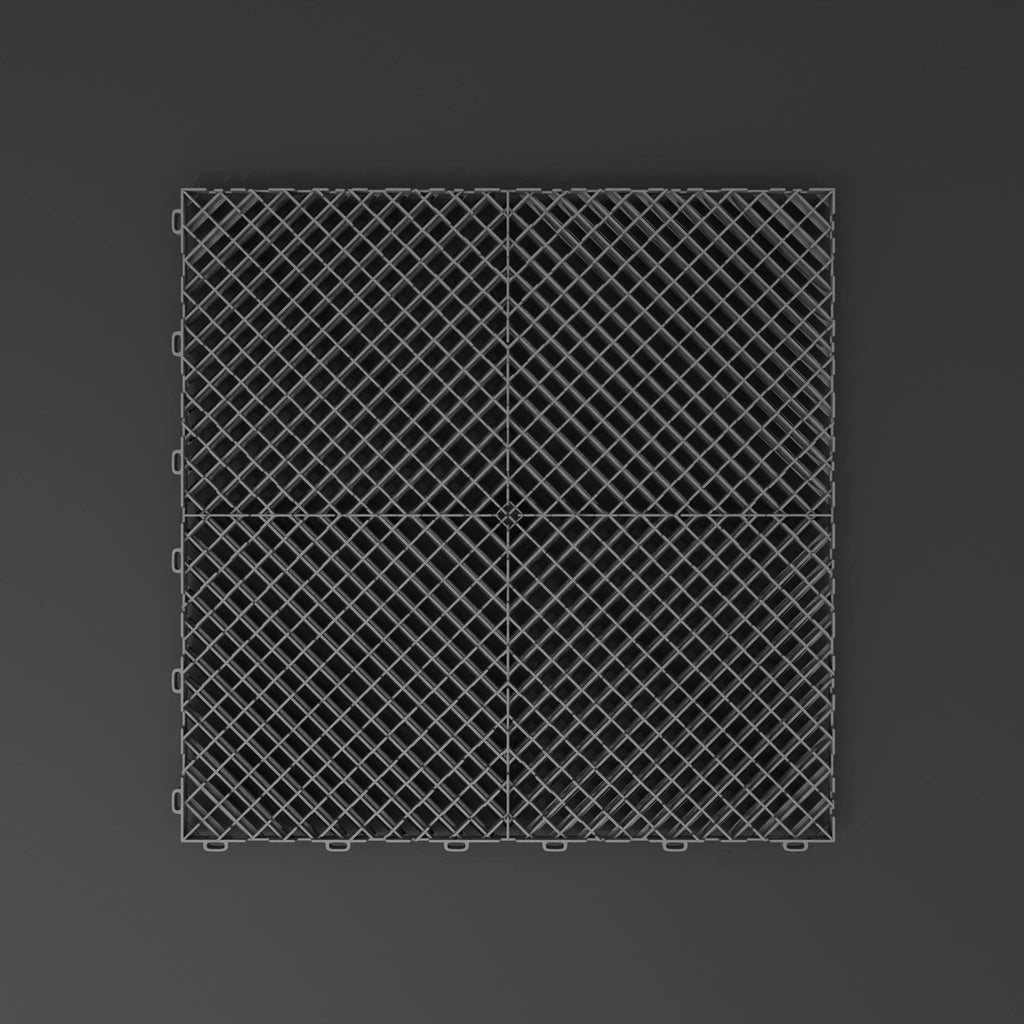 Kliktegel open Grijs