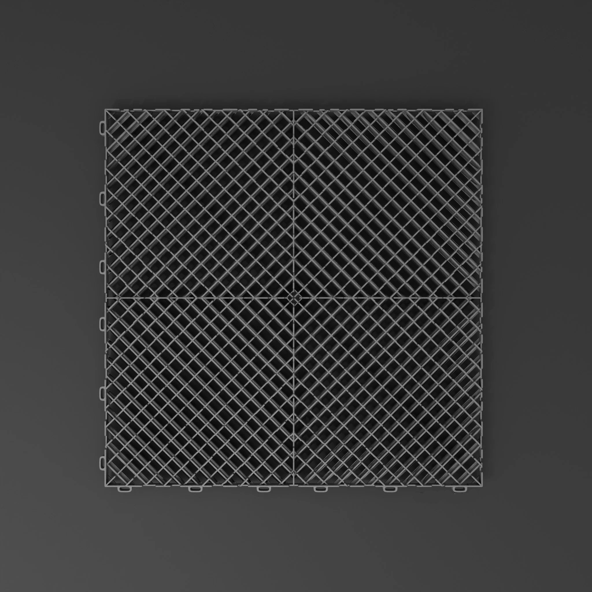 Kliktegel open Grijs