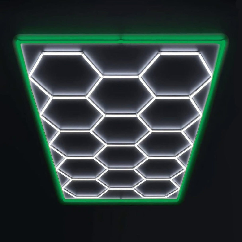 Hexagon LED ceiling light