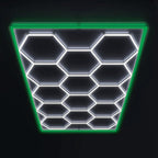 Hexagon LED ceiling light