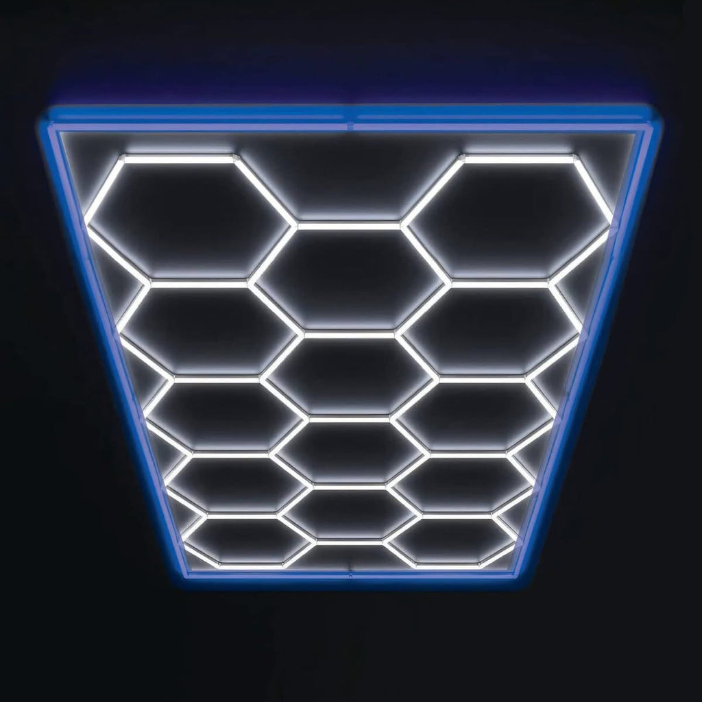 Hexagon LED ceiling light