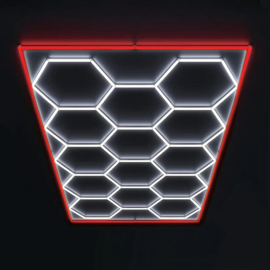 Hexagon LED ceiling light