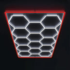 Hexagon LED ceiling light